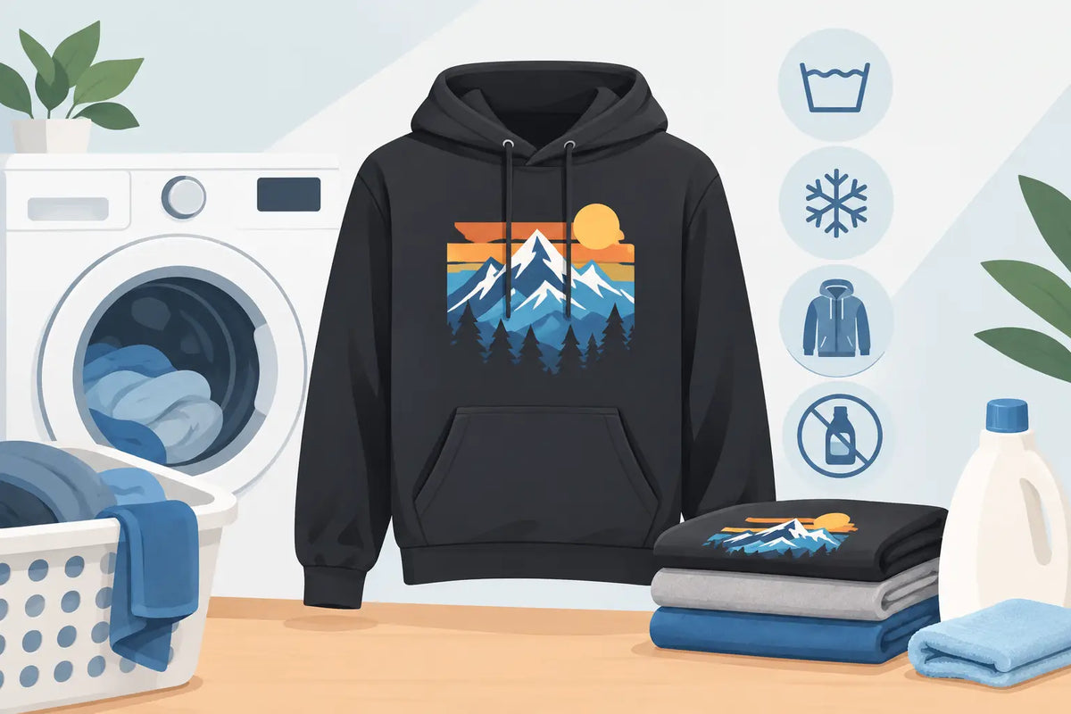 How to Wash Graphic Hoodies Without Fading Them