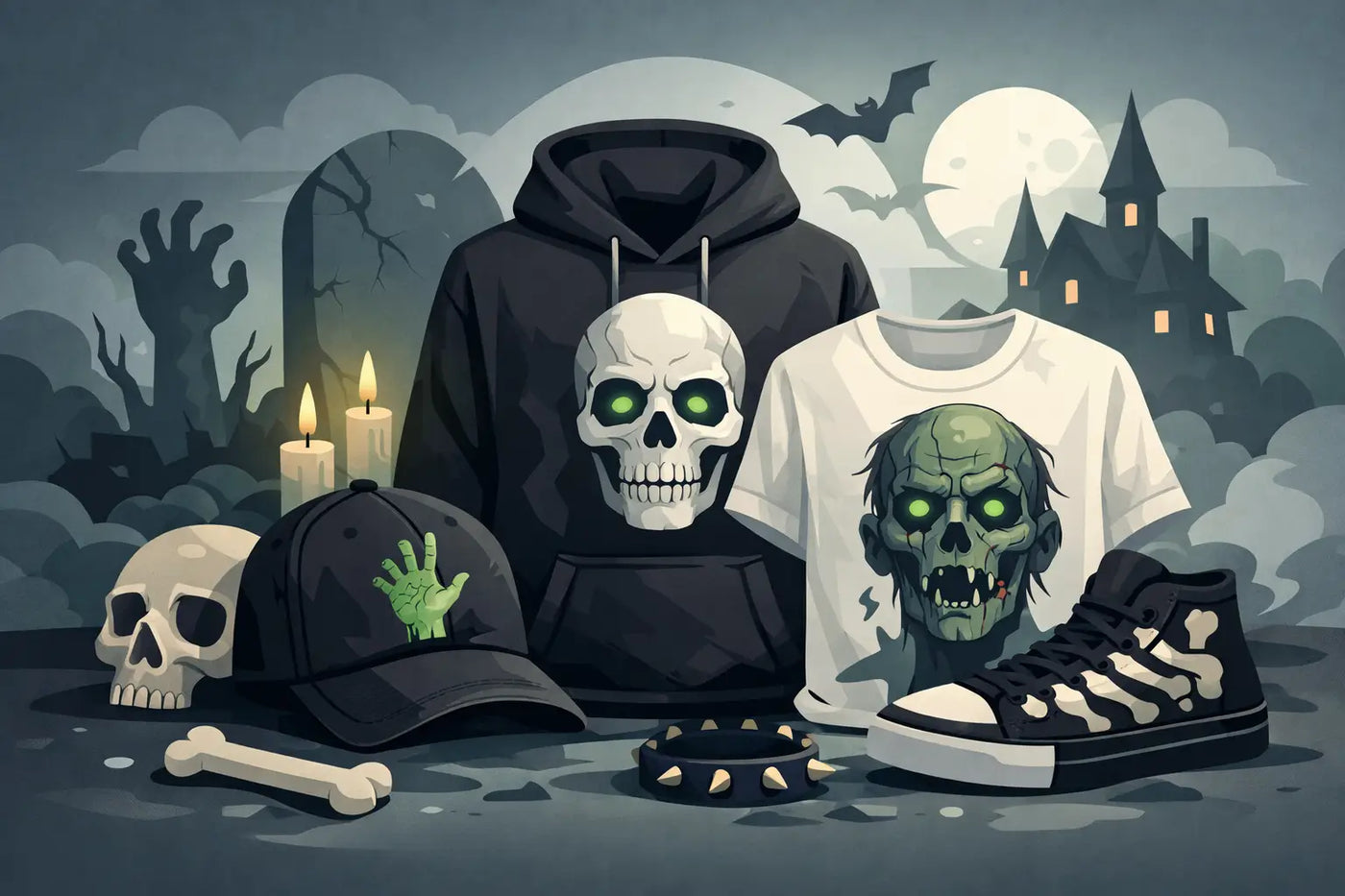 11 Undead Themed Apparel Ideas That Hit