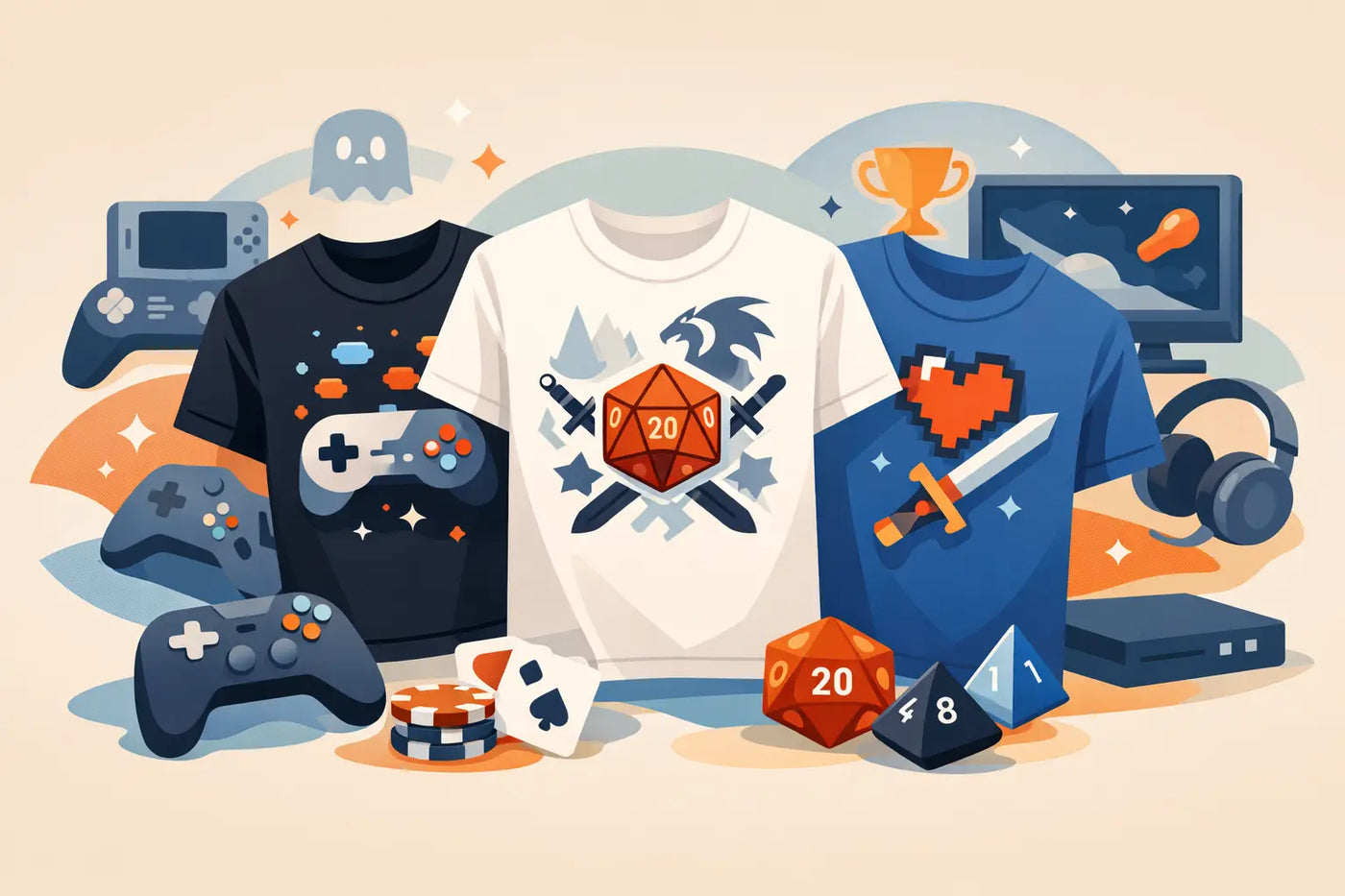 Game Night Graphic Tees That Actually Hit