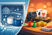 Are Enamel Mugs Dishwasher Safe for Game Night?