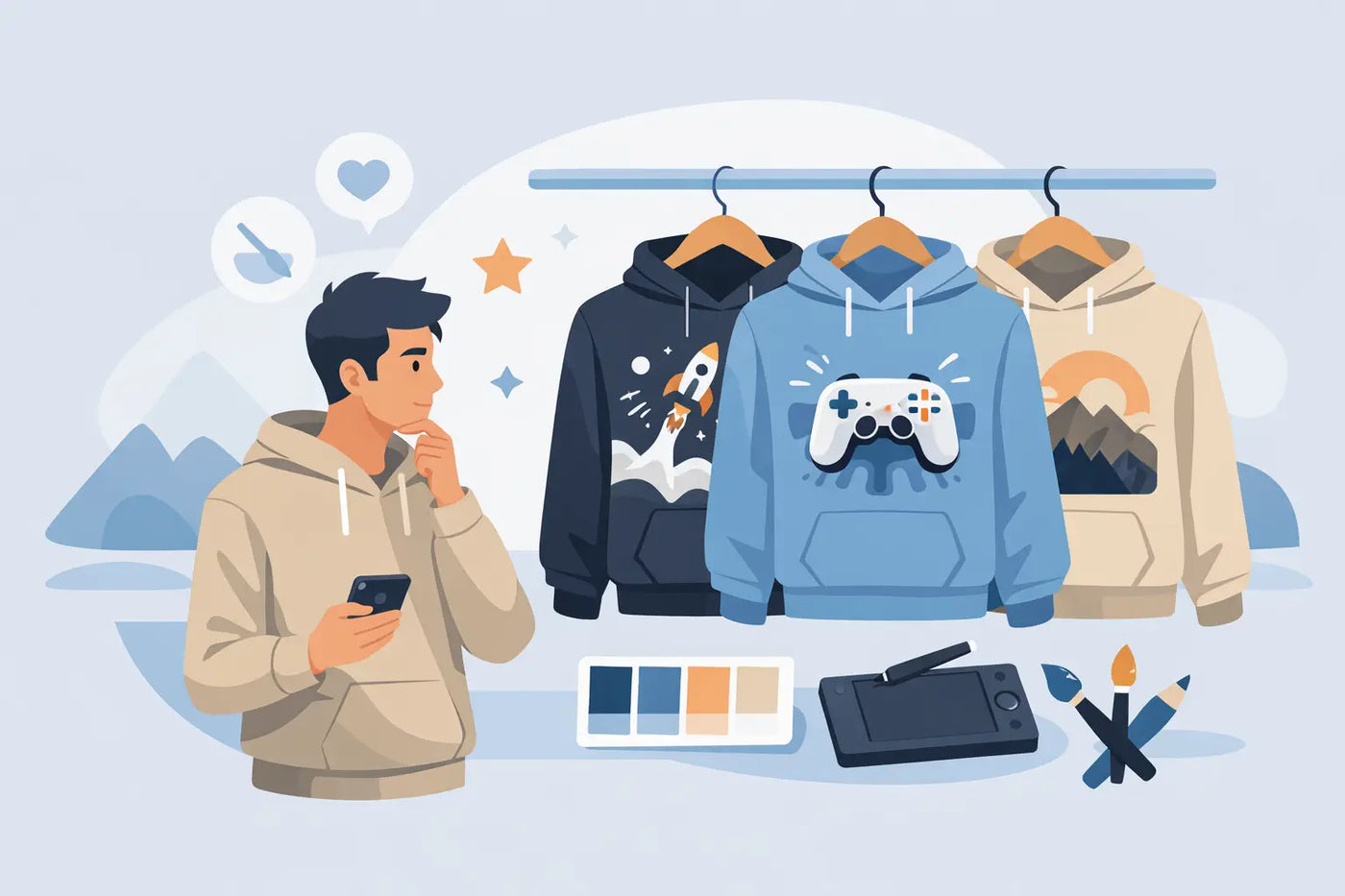 How to Choose Hobbyist Graphic Hoodies
