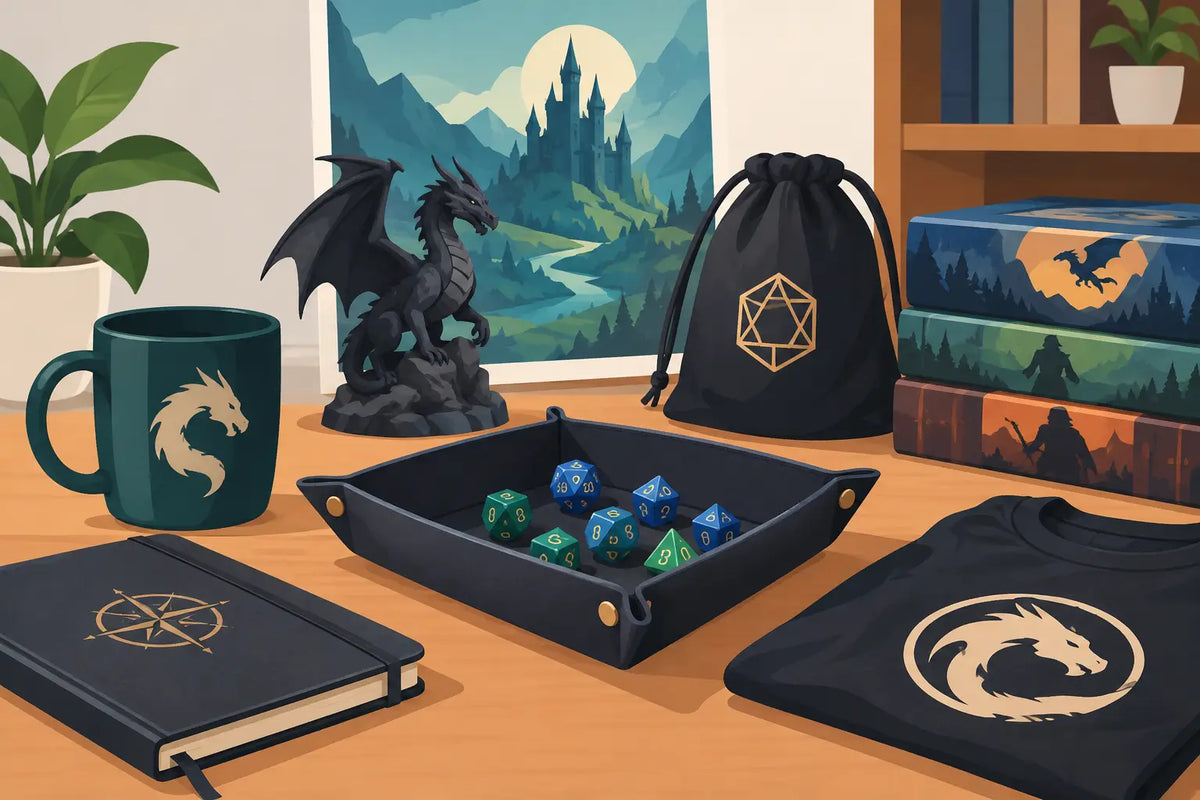 Best RPG Merchandise for Your Next Game Night